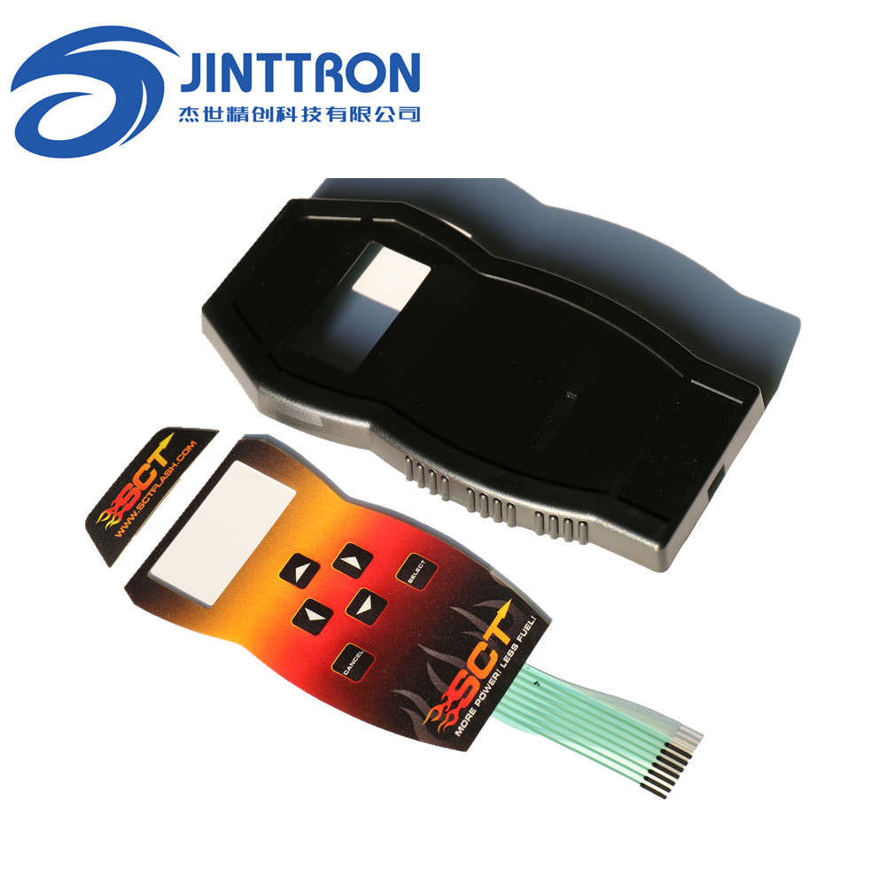 带塑料壳的薄膜开关